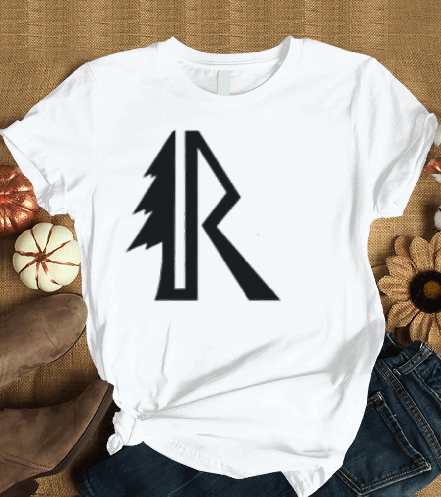 Riparian Net Co Stylized R with Evergreen Tree T-Shirt