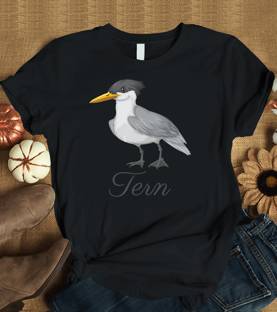 Tern Bird Ornithology Wildlife Exploration T-Shirt