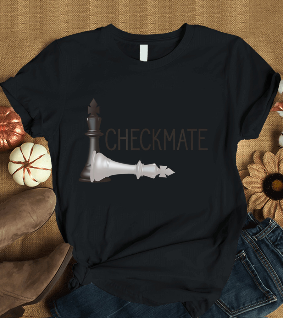 Checkmate National Chess Day Funny Chess Player T-Shirt