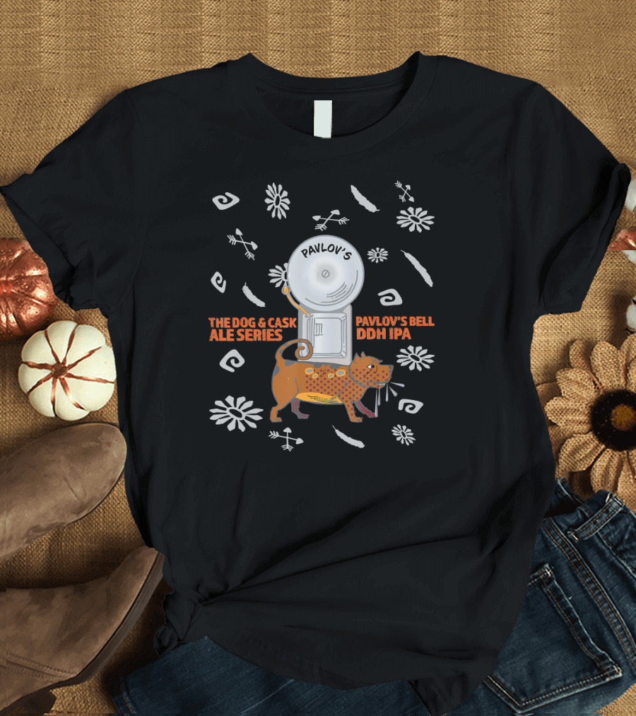 Pavlov's Bell DDH IPA The Dog and Cask Ale Series T-Shirt