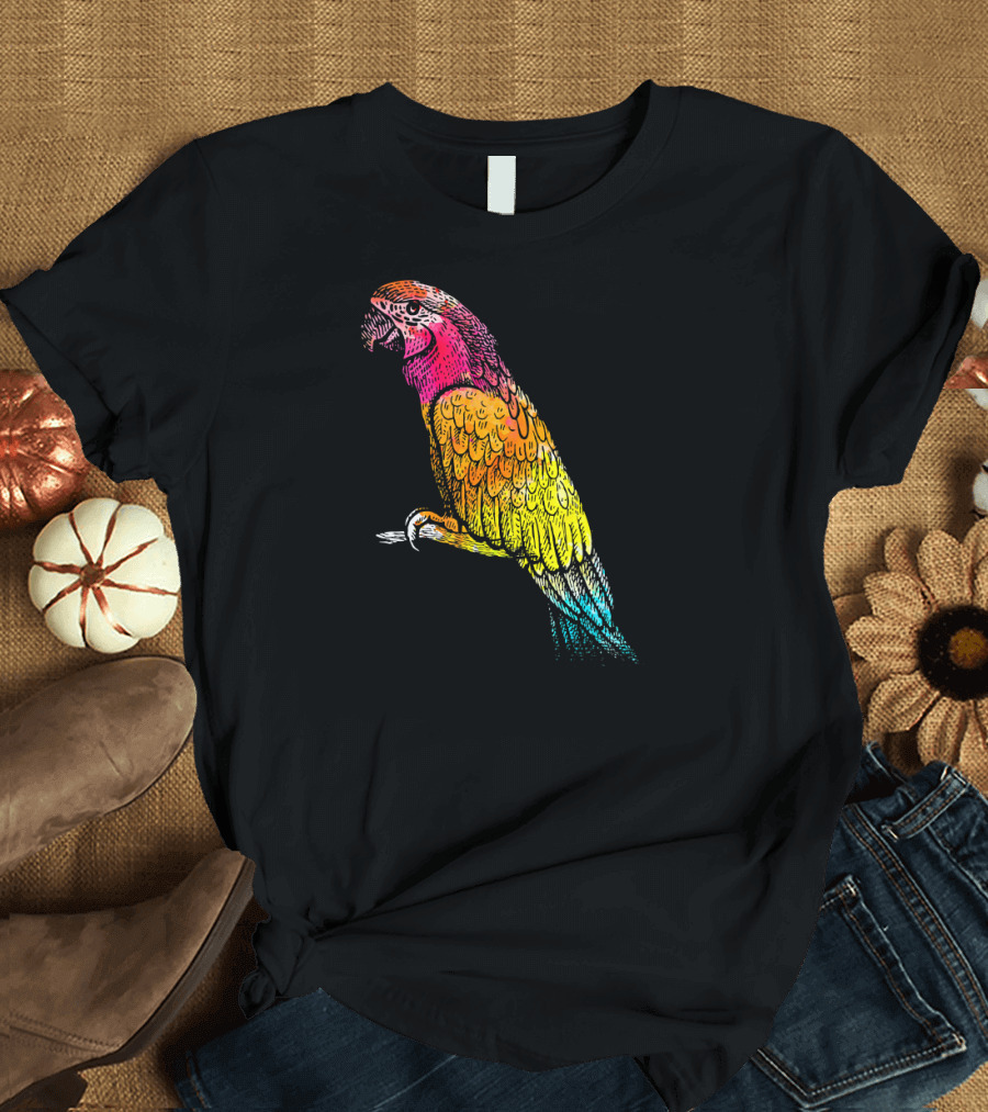 Tropic Bird Zoo Keeper Ornitho Idea Parrot T-Shirt