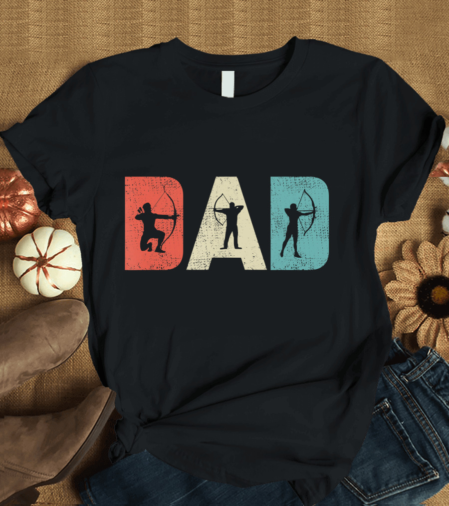 Dad Vintage Archery T-Shirt