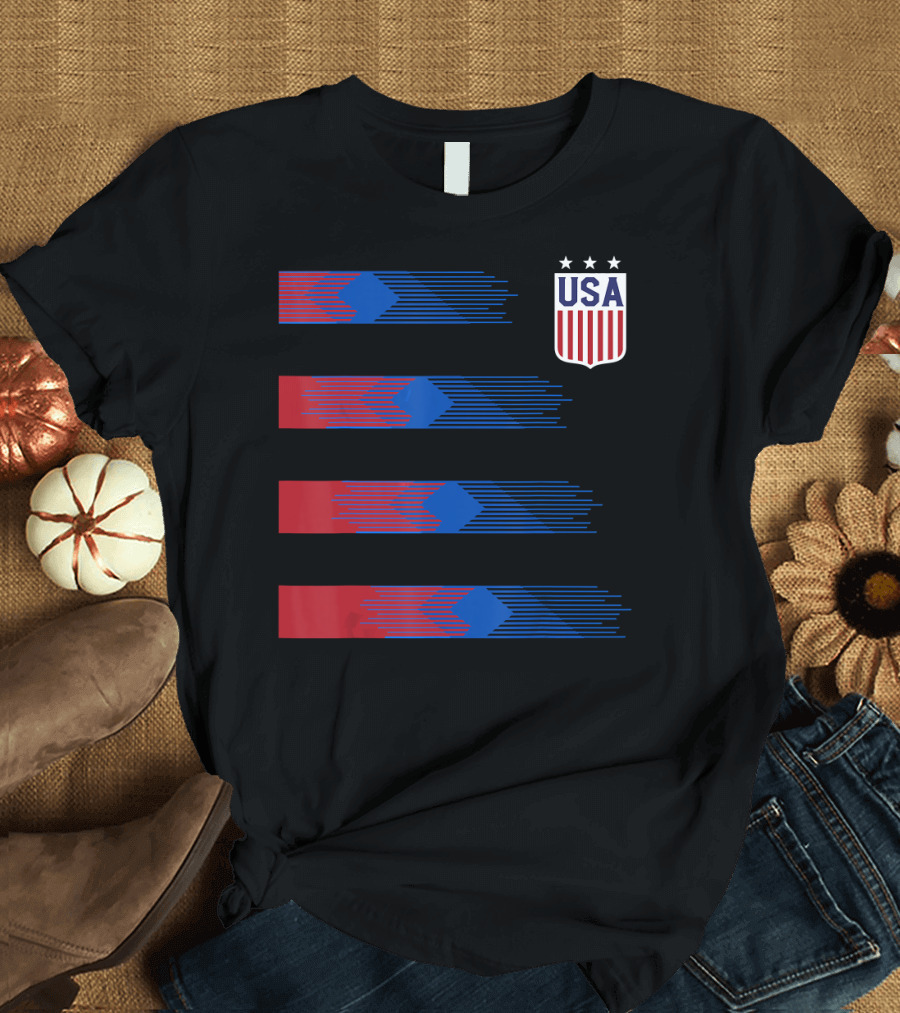 USA Soccer Cheer Women Men Kids T-Shirt