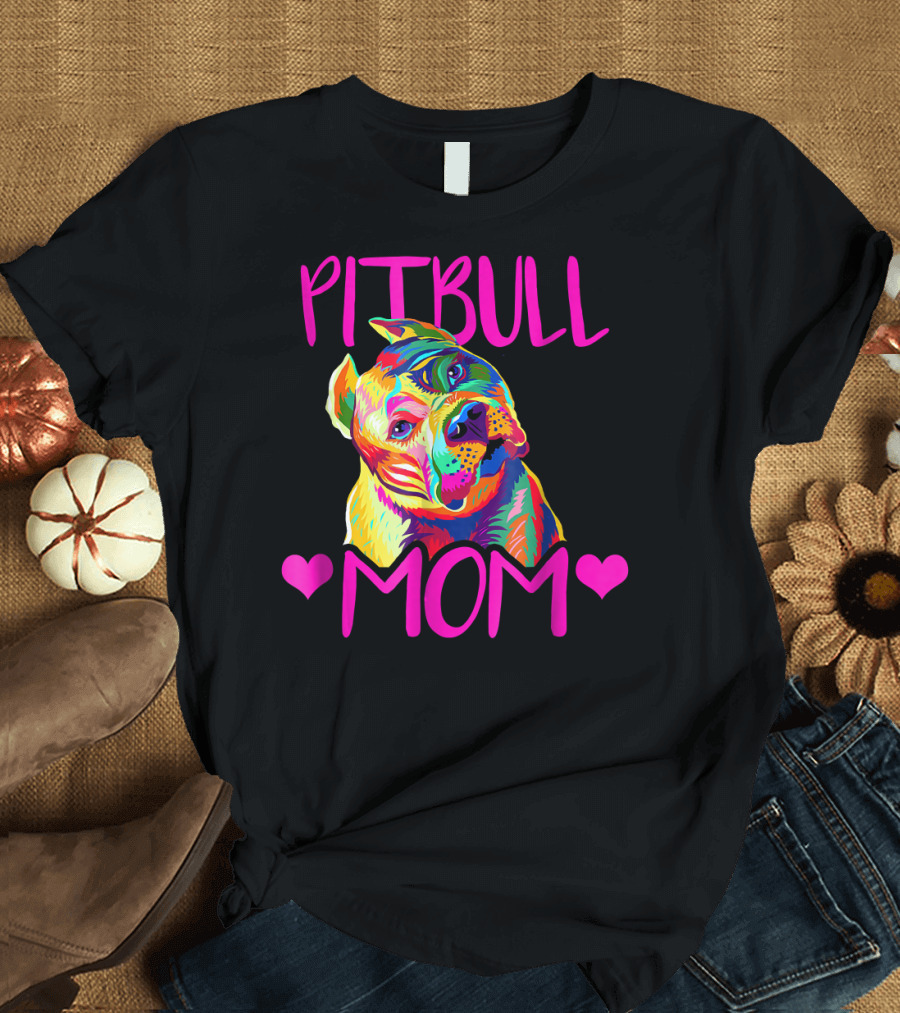 PITBULL MOM T-Shirt