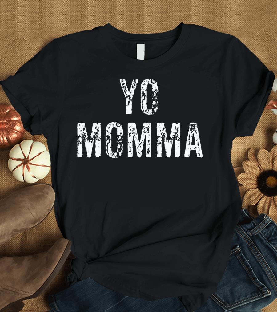Yo Momma Basketball Joke Humor T-Shirt