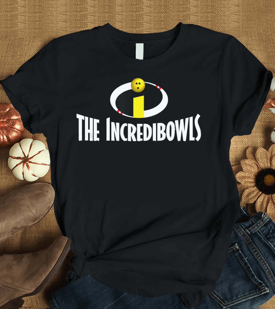 The Incredibowls Bowling Team Fan Shirt with Bowling Pin T-Shirt
