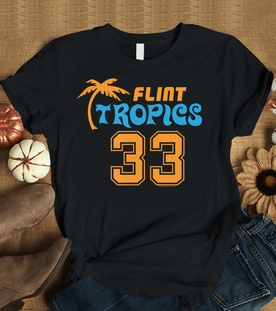 Flint Tropics 33 Semi Pro Jersey T-Shirt