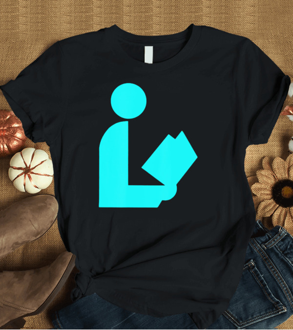 T-Shirt: TealAqua Library Icon Road Sign Librarian Summer T-Shirt TealAqua Library Icon Road Sign Librarian Summer T-Shirt