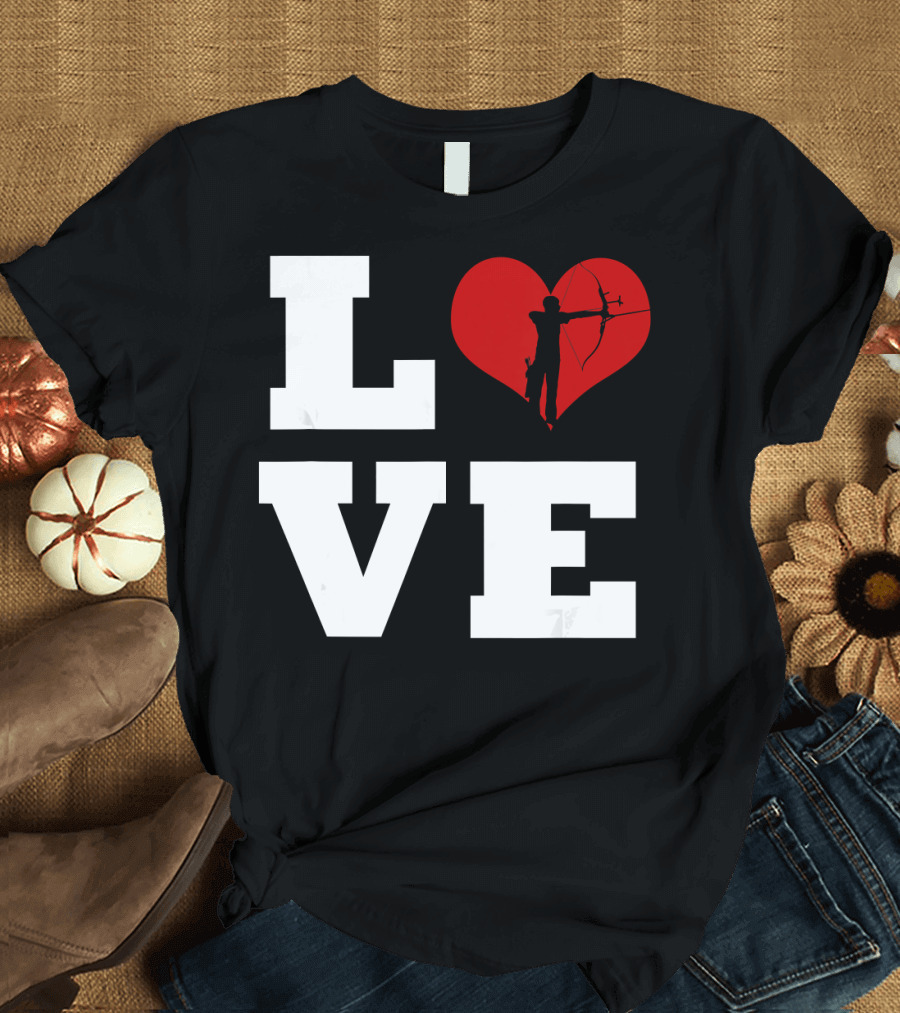 LOVE Archery Heart T-Shirt
