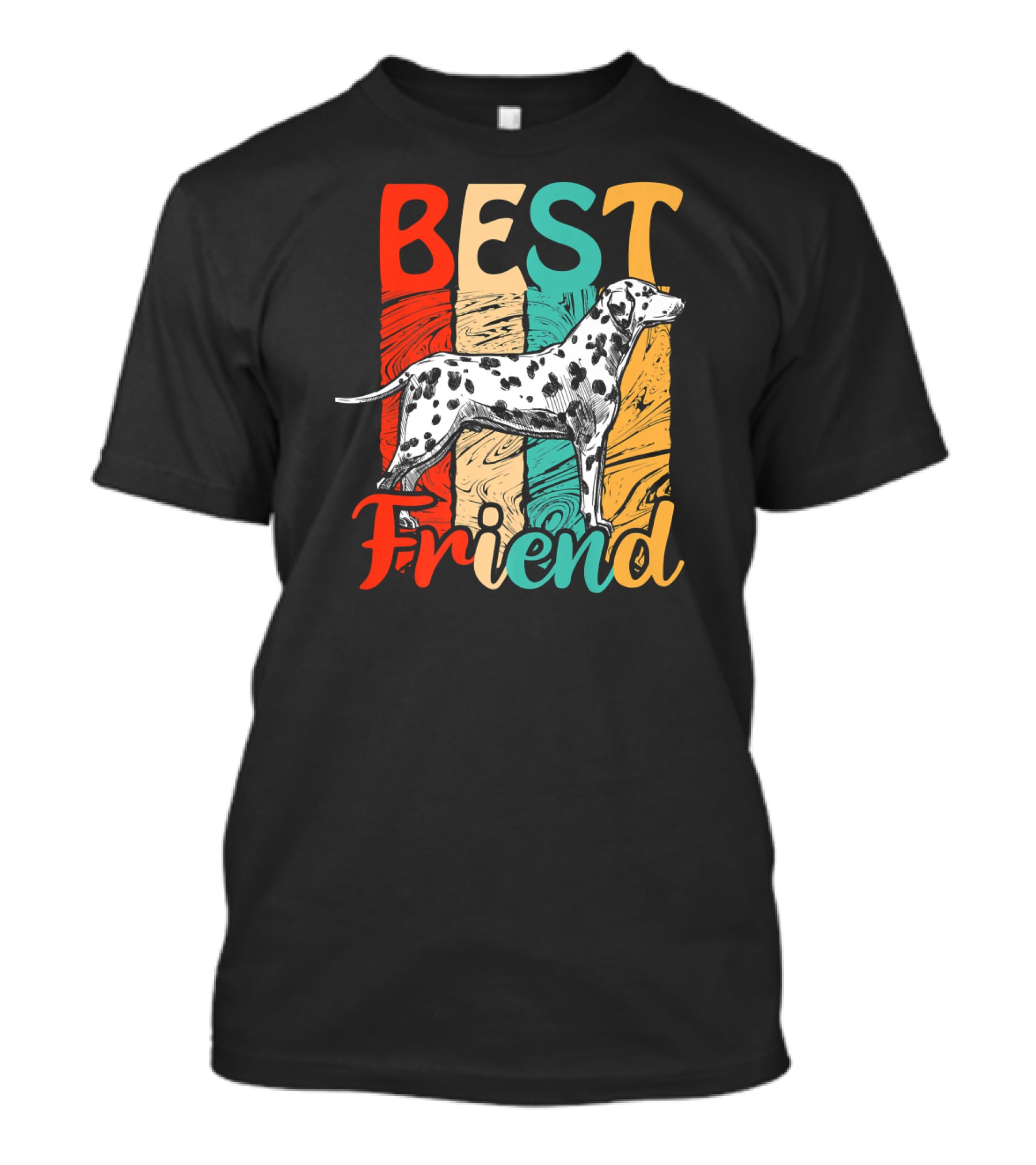 Best Friend Animal Dog Lover Dalmatian T-Shirt