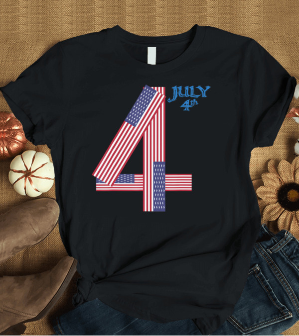 T-Shirt: 4th Of July Independence Day American Flag Women Me T-Shirt 4th Of July Independence Day American Flag Women Me T-Shirt