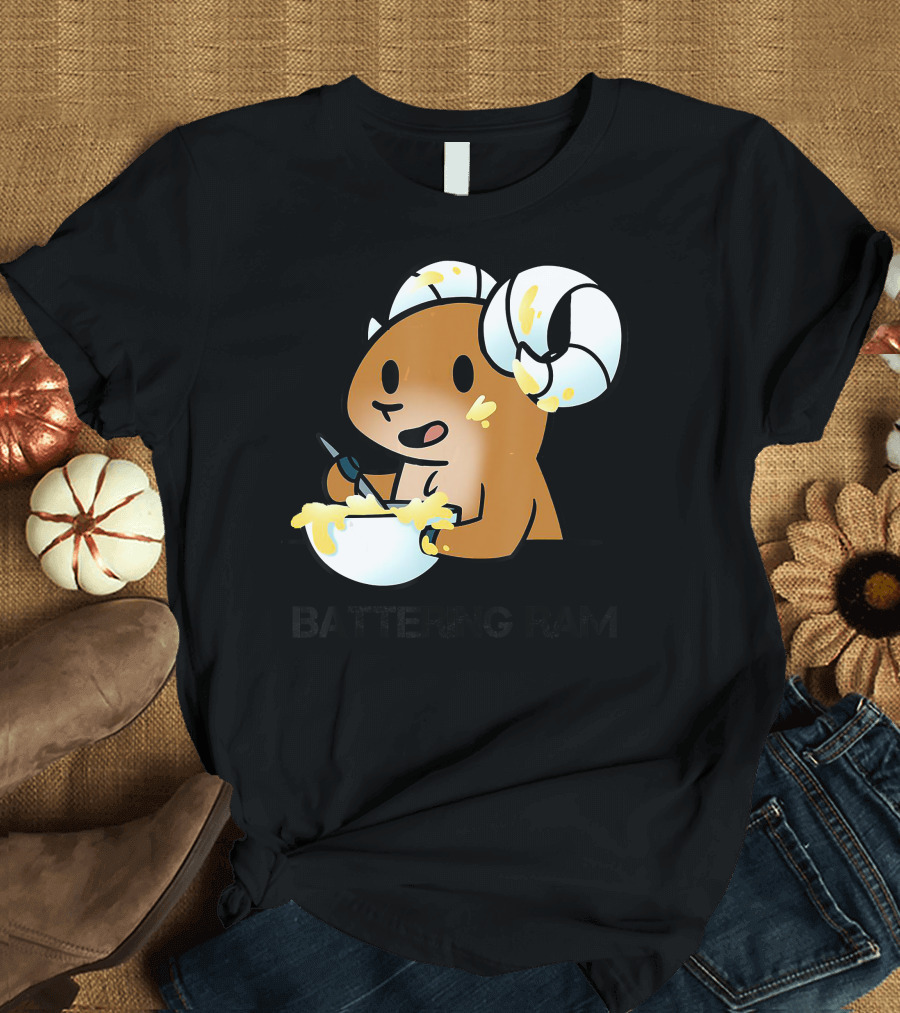 Battering Ram Funny Baking Me Ram Mixing Bowl T-Shirt