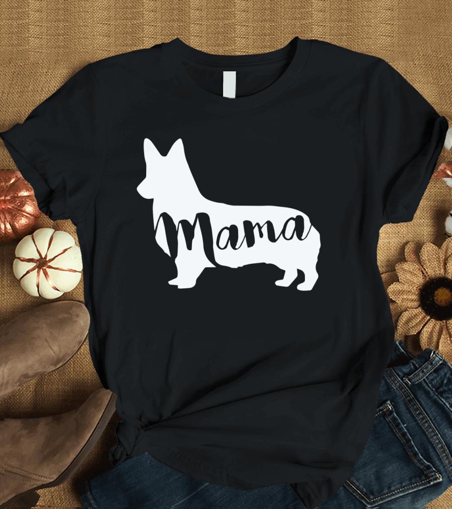 Corgi Dog Mama T-Shirt