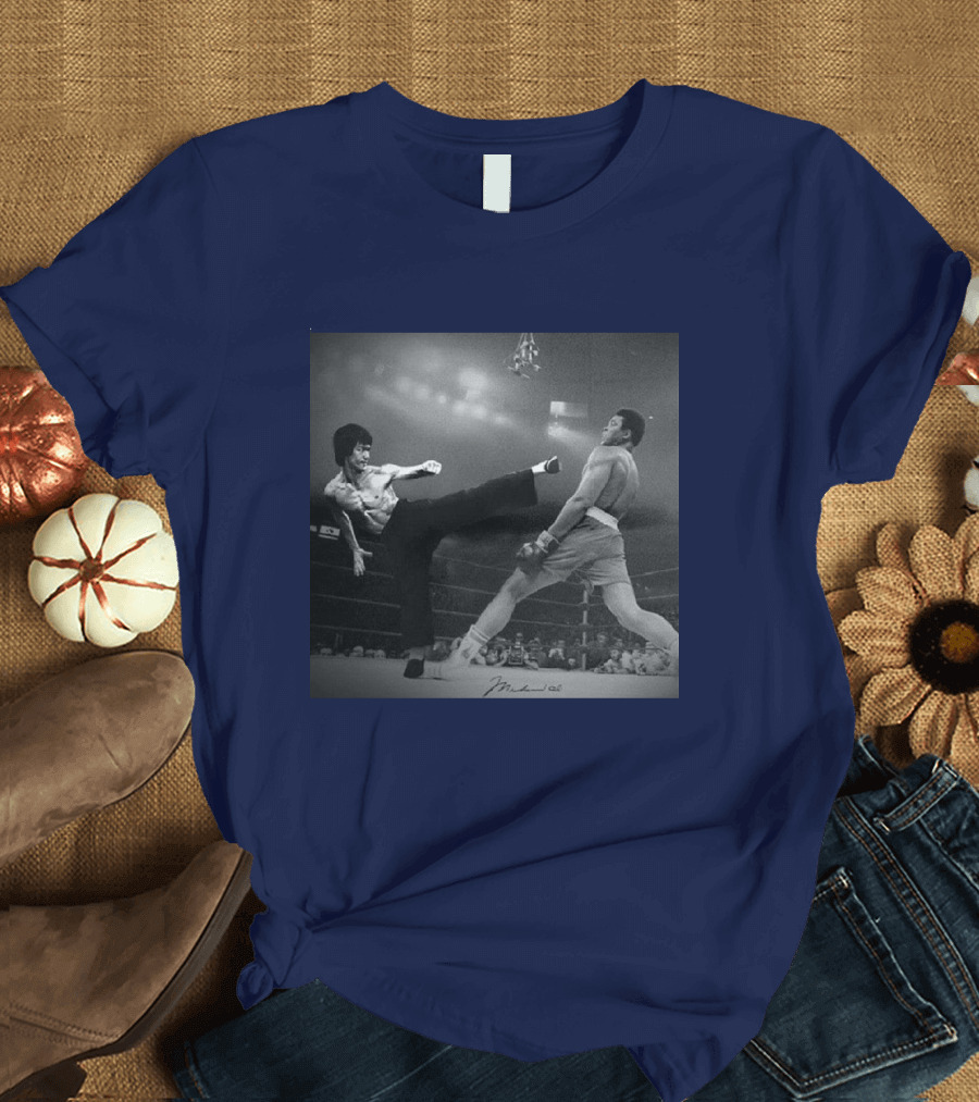 BRUCE LEE Vs ALI Boxing Match Showdown T-Shirt