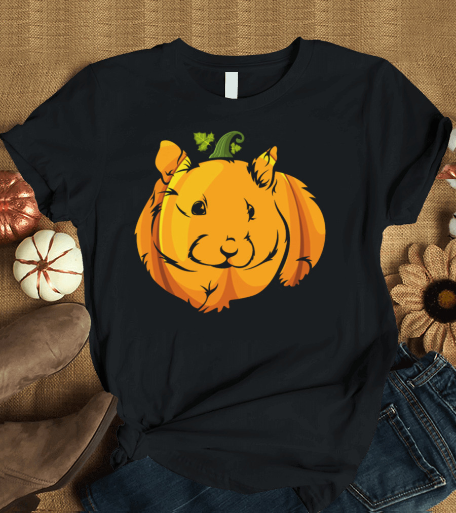 Hamster Pumpkin Halloween Kids Costume T-Shirt