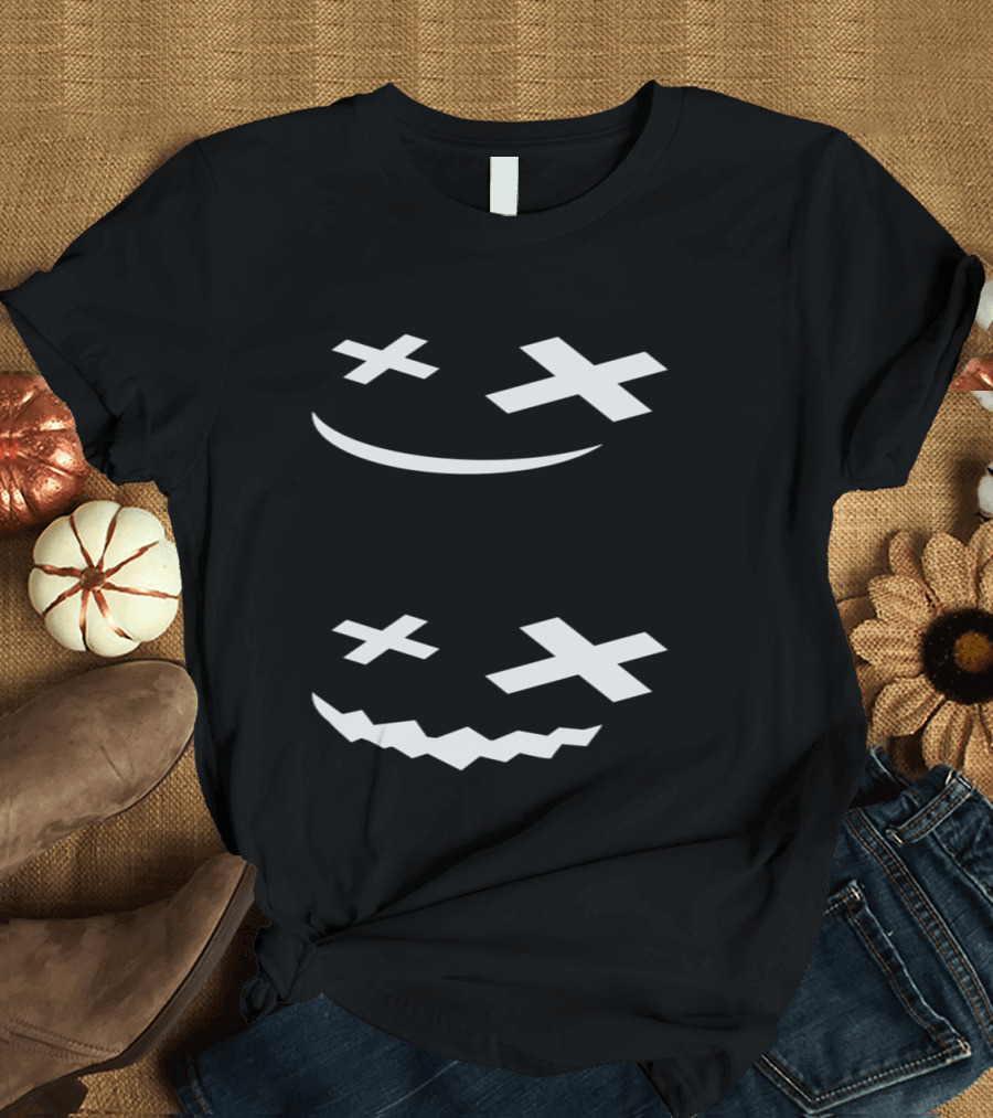 Halloween Pumpkin Jack O' Lantern Faces T-Shirt