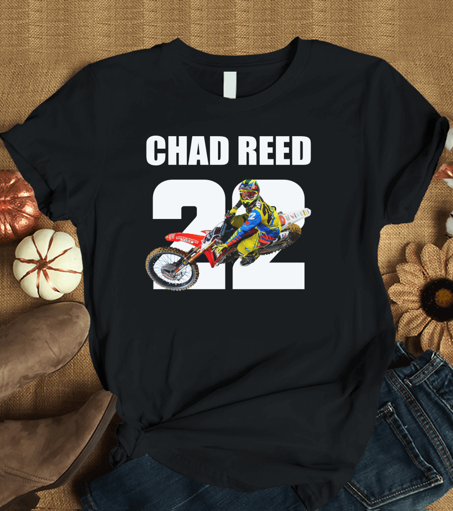 Chad Reed 22 Motocross Racing T-Shirt