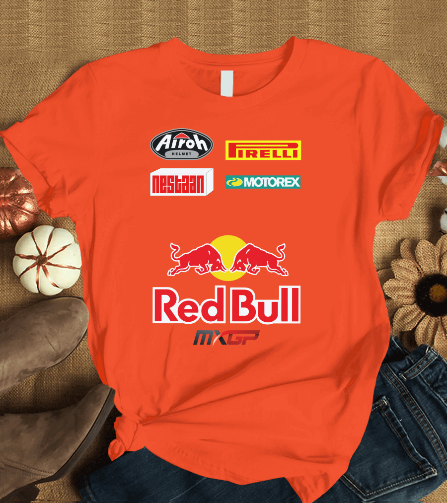 JEFFREY HERLINGS Airoh Pirelli Nestean Motorex Red Bull MXGP T-Shirt