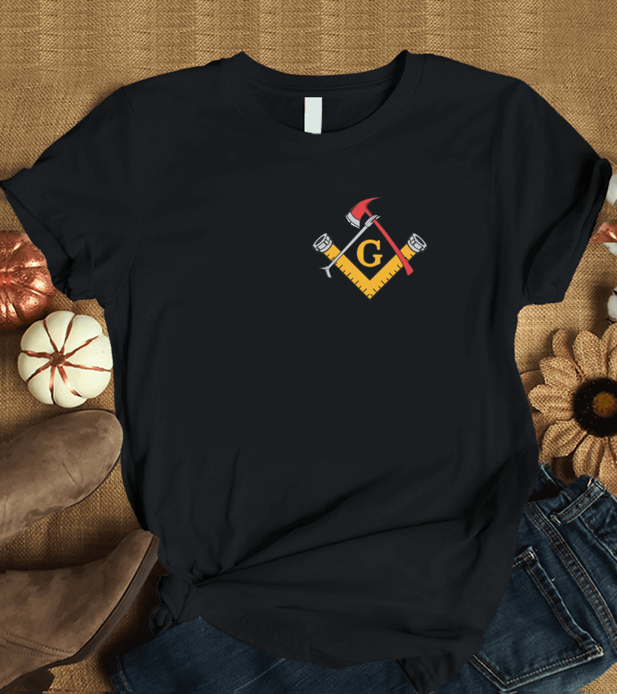 G Firefighter Axe Hose Hydrant T-Shirt