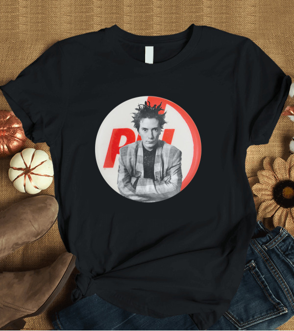T-Shirt: Public Image Ltd PiL John Lydon Button Style Plaid Jacket T-Shirt Public Image Ltd PiL John Lydon Button Style Plaid Jacket T-Shirt