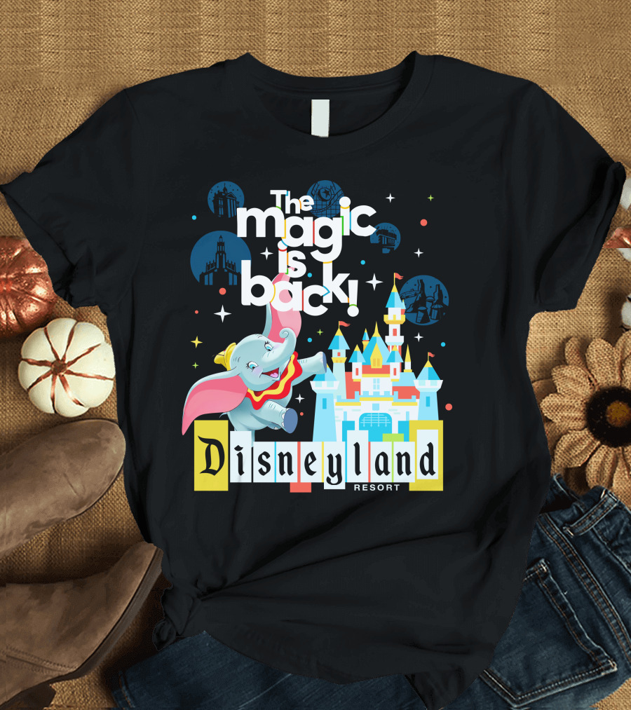 The Magic Is Back Dumbo Disneyland Resort T-Shirt