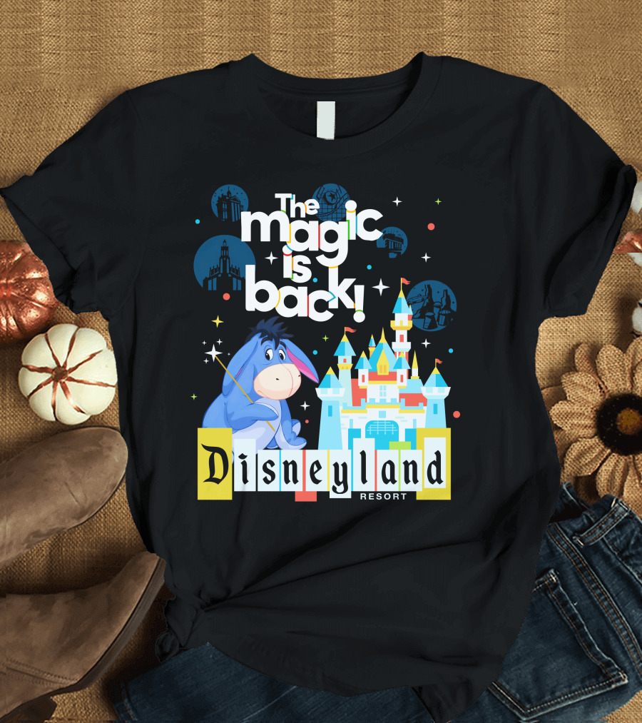 The Magic Is Back Disneyland Resort Eeyore T-Shirt