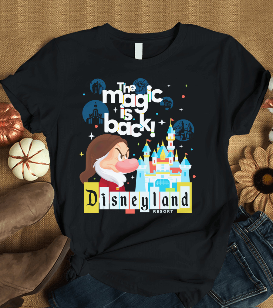 The Magic is Back Grumpy Disneyland Resort T-Shirt