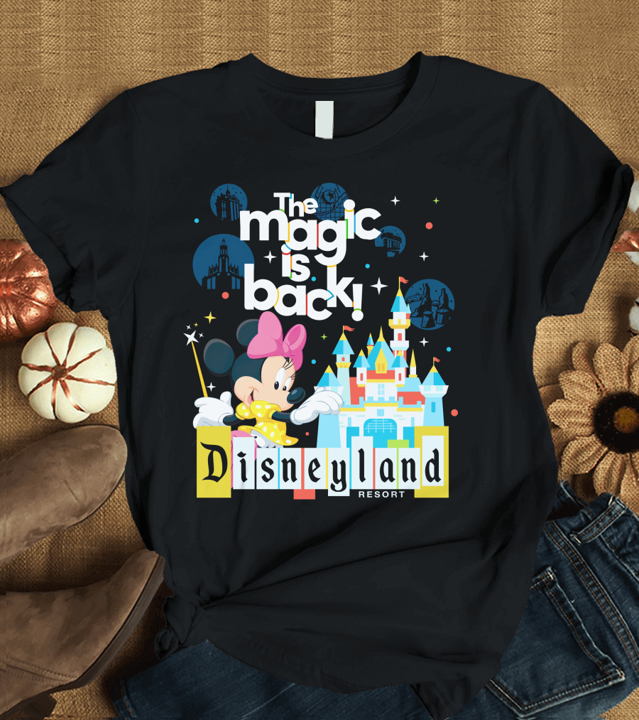 The Magic is Back Minnie Disneyland Resort T-Shirt