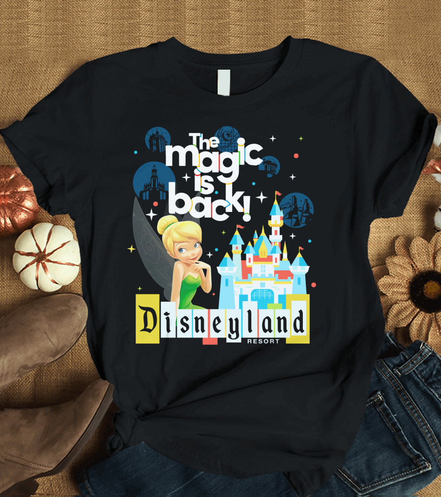 The Magic is Back Tinker Bell Disneyland Resort T-Shirt