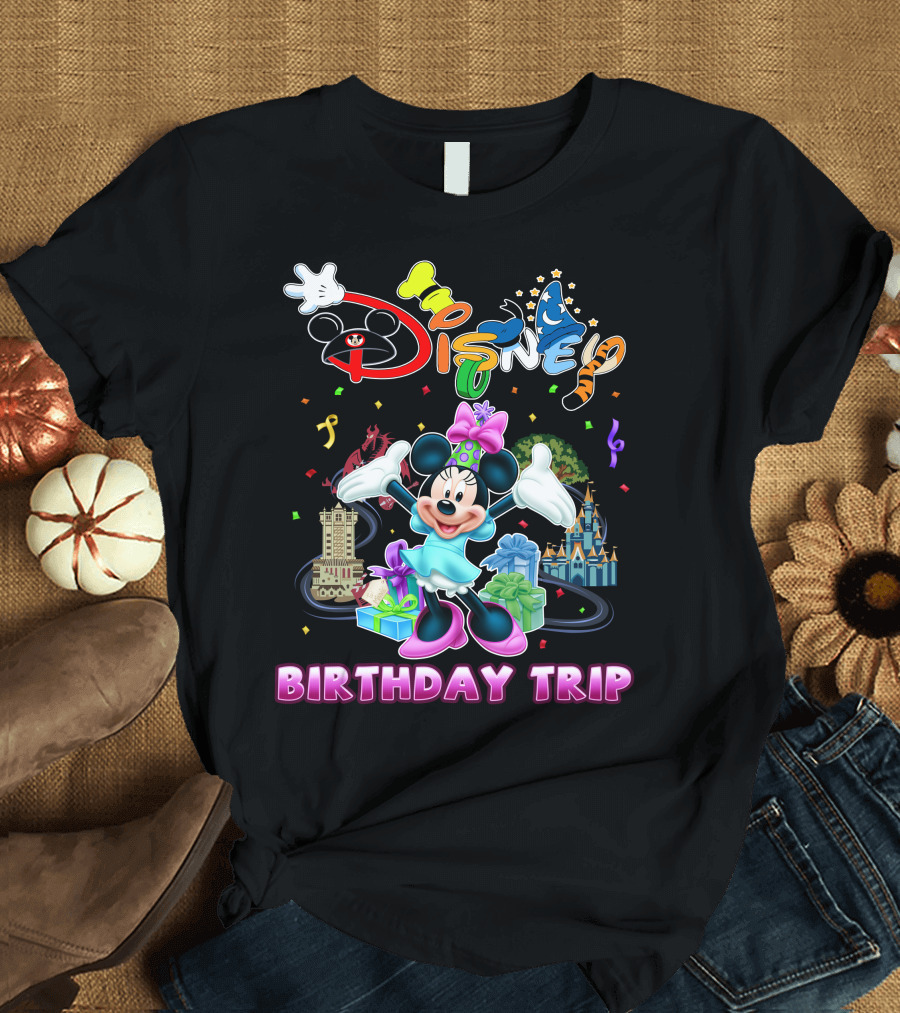 Minnie Disney Birthday Trip T-Shirt