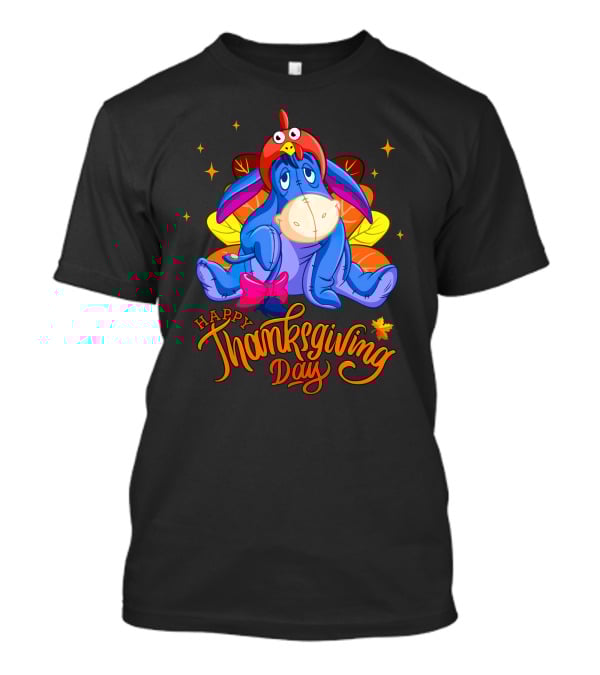 Eeyore Happy Thanksgiving Day Turkey Costume T-Shirt