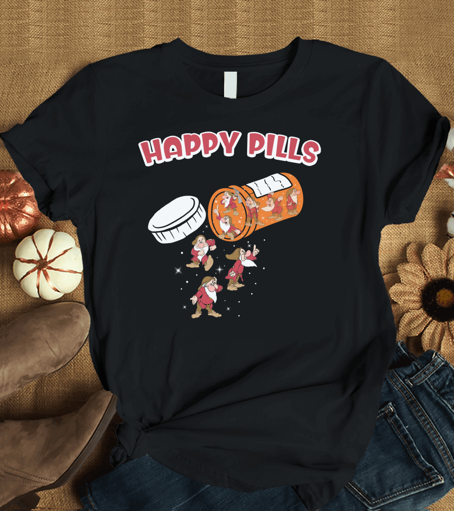HAPPY PILLS Grumpy Seven Dwarfs T-Shirt