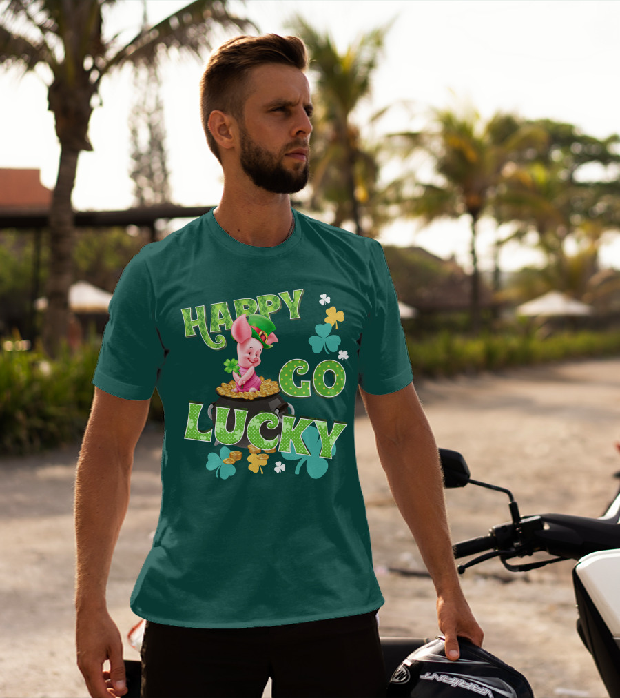 Happy Go Lucky Piglet T-Shirt
