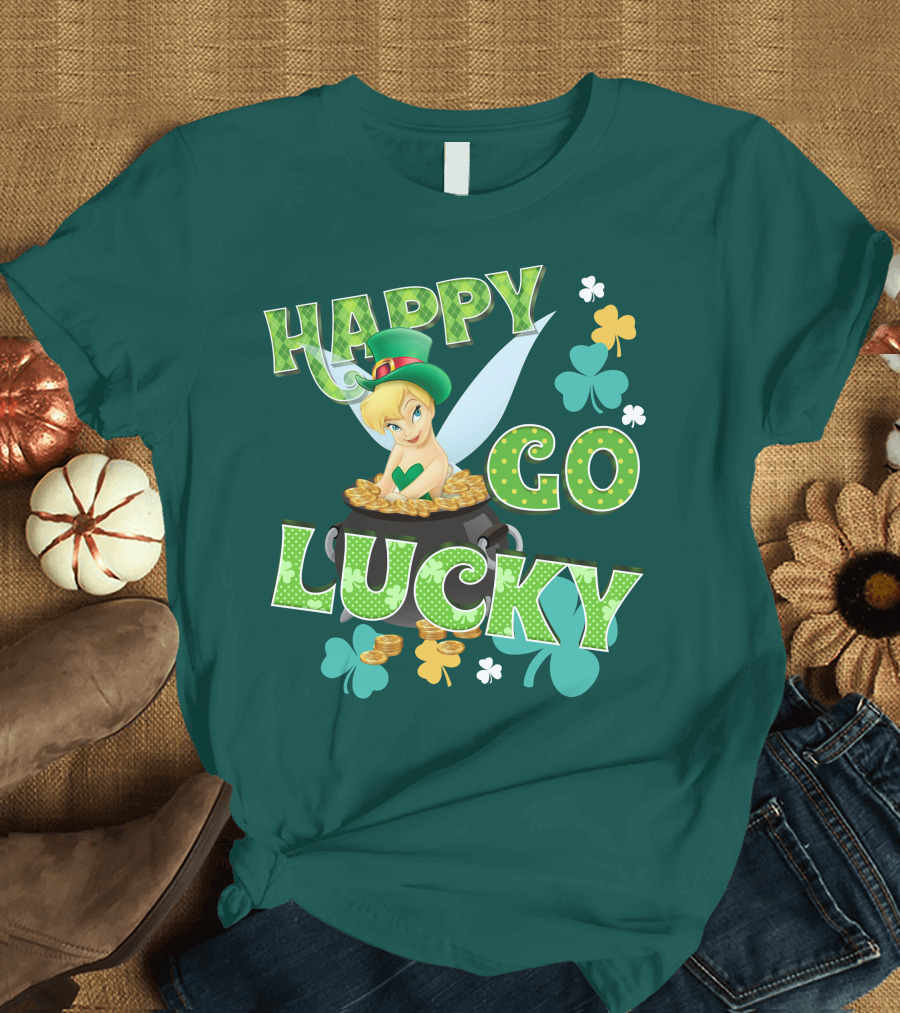 Happy Go Lucky Tinkerbell T-Shirt