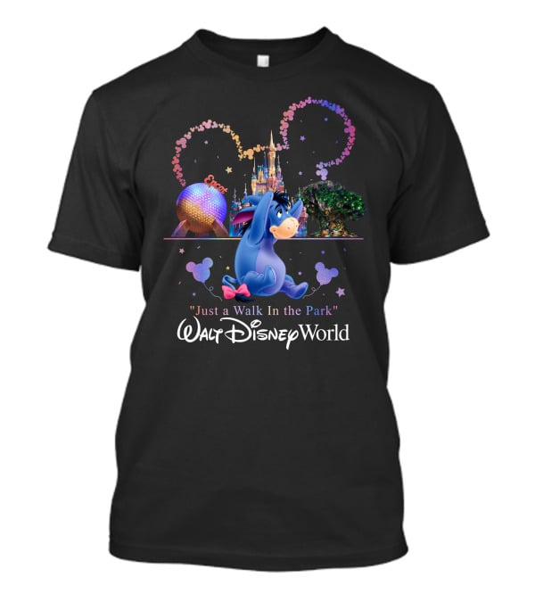 Eeyore Just A Walk In The Park Walt Disney World Epcot T-Shirt