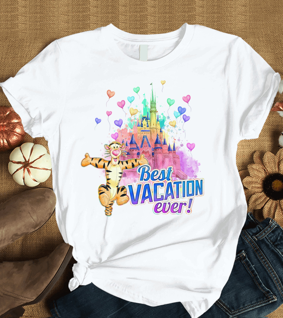 Best Vacation Ever Tigger Disneyland T-Shirt