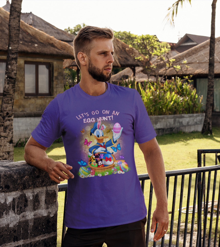 Let's Go On An Egg Hunt! Donald T-Shirt