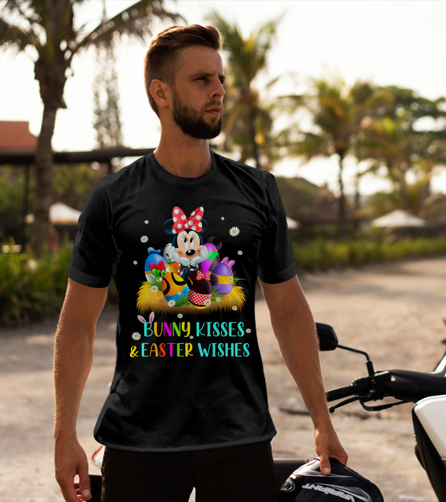 Minnie Bunny Kisses & Easter Wishes T-Shirt