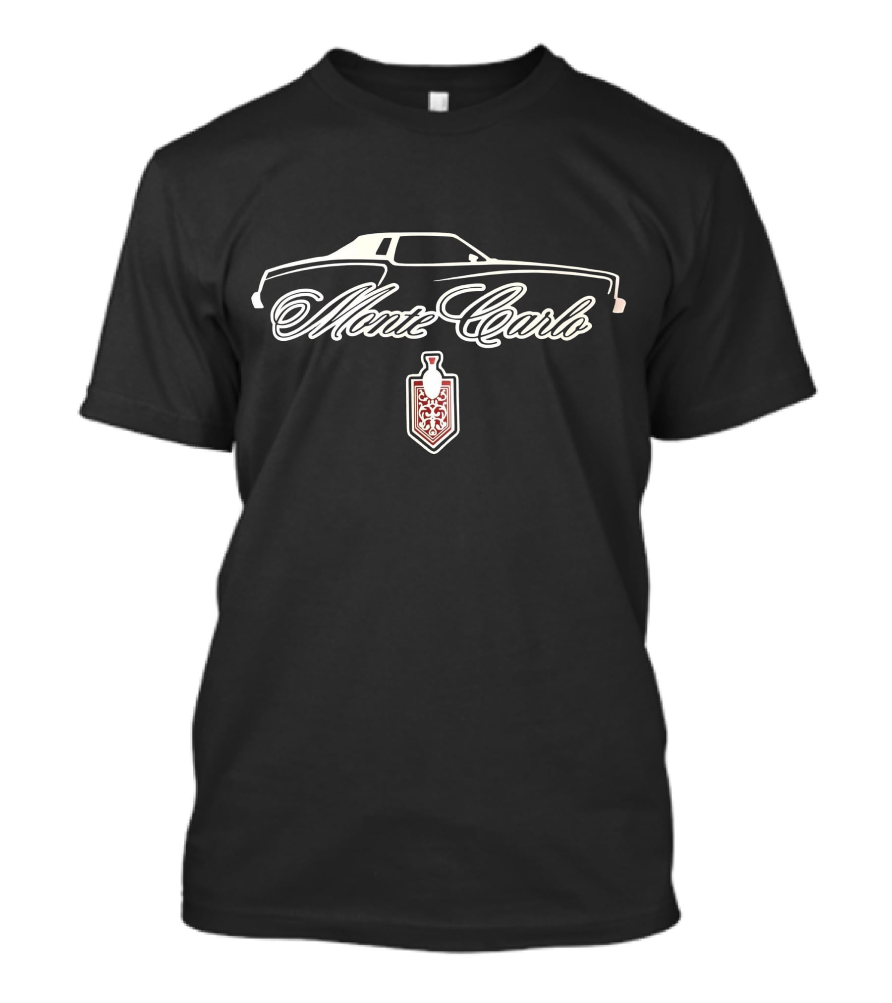 Monte Carlo Classic Car Emblem T-Shirt