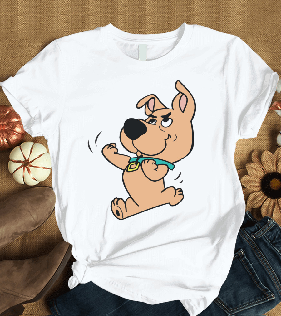 Scrappy Doo Cartoon Character From Scooby-Doo Series T-Shirt