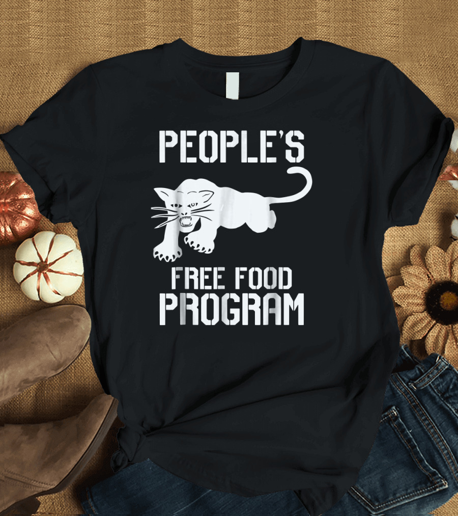 People's Free Food Program Panther T-Shirt
