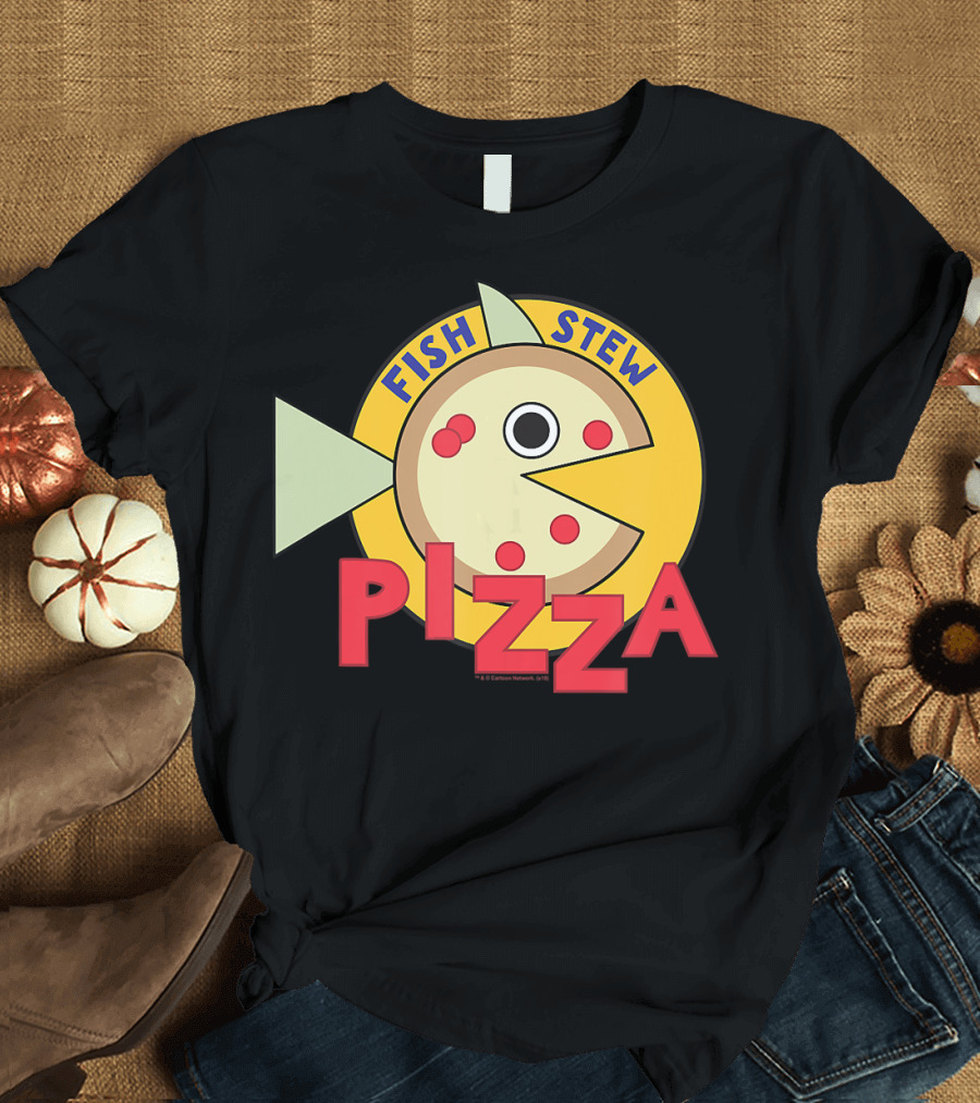 Steven Universe Fish Stew Pizza Logo Iconic Cartoon Network T-Shirt