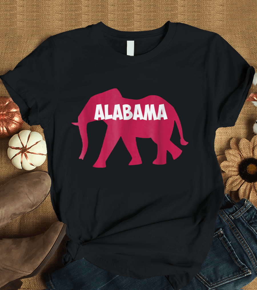 Alabama Red Elephant T-Shirt