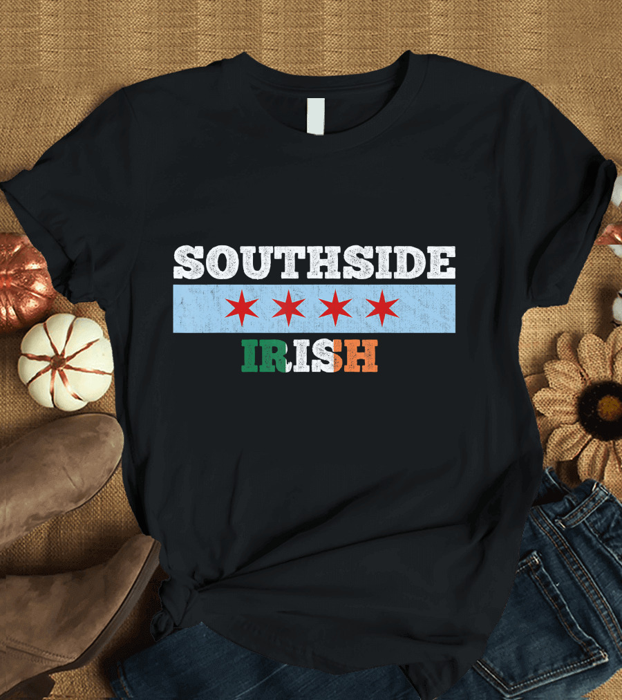 Southside Irish Chicago Four Stars T-Shirt