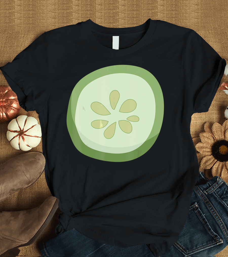 Cucumber Cool Halloween Group Couple Costume T-Shirt