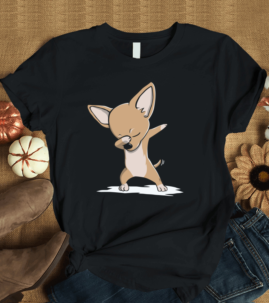 Chihuahua Performing Dab Dance Move T-Shirt