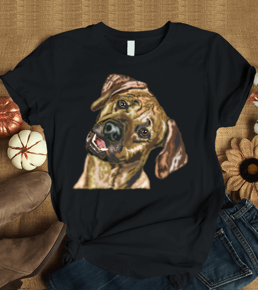 Astonished Dog What ? Playful Head Tilt Pose Dog Expression T-Shirt