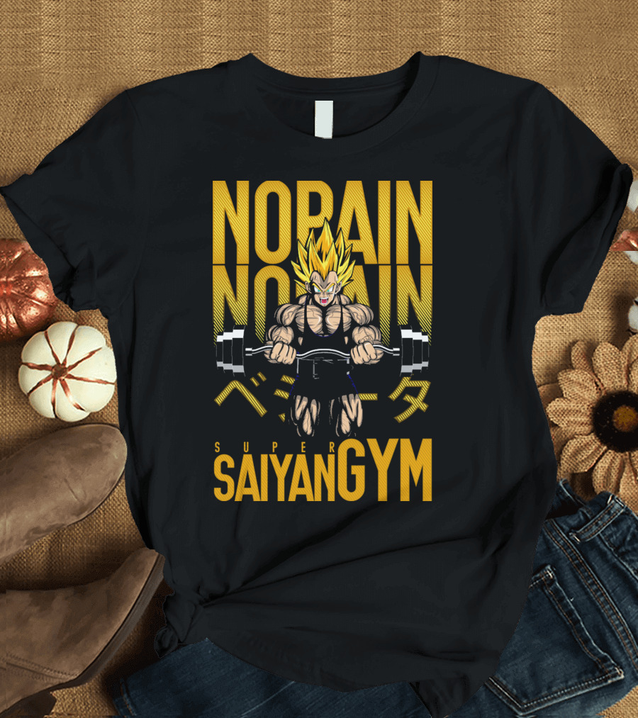NO PAIN NO PAIN SUPER SAIYAN GYM T-Shirt