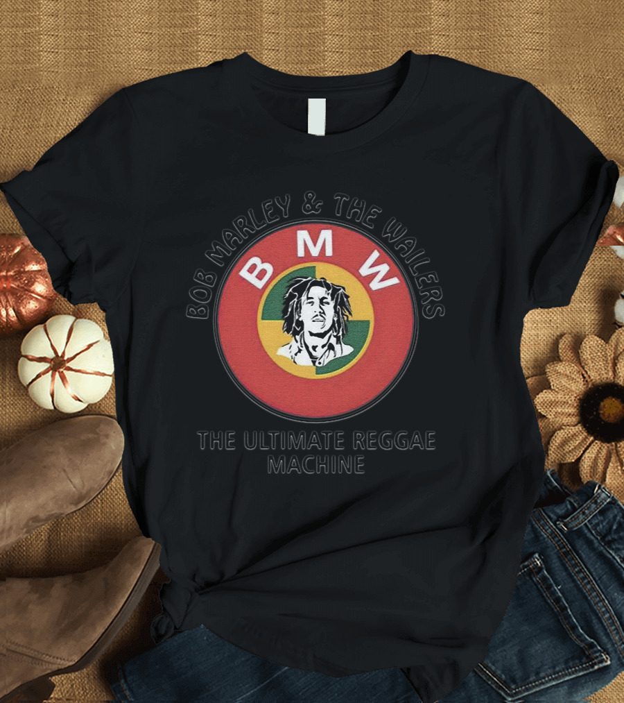 Bob Marley and The Wailers BMW The Ultimate Reggae Machine T-Shirt