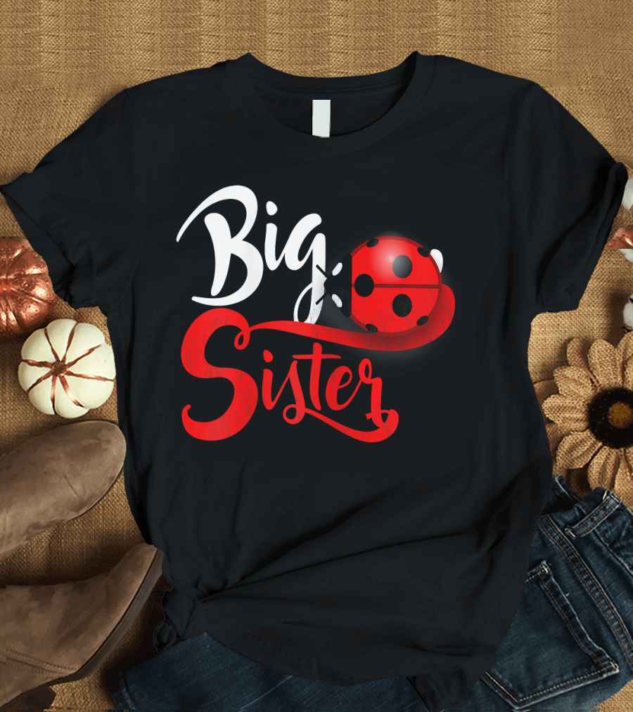 Big Sister Ladybug T-Shirt